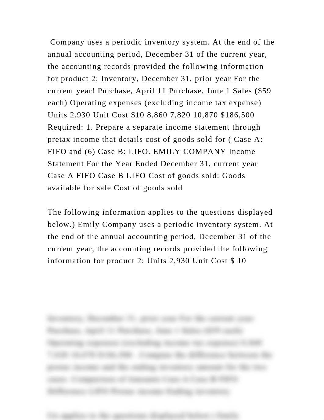 Company uses a periodic inventory system. At the end of the annual ac.docx_dhdw9gwofei_page2