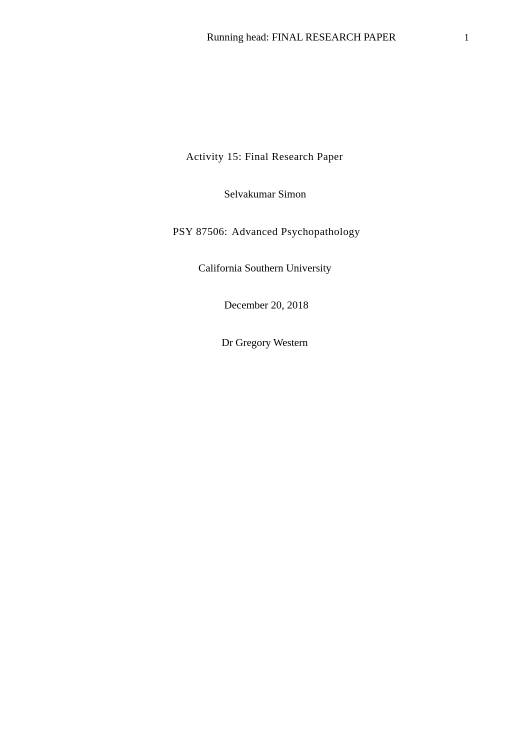 Simon_87506_Advanced PsychopathologyActivity15FinalResearchPaper201218.doc_dhei11predq_page1