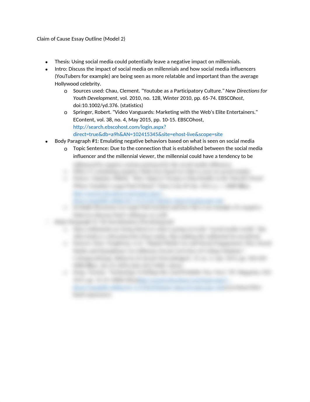 Claim of Cause Essay Outline.docx_dhettbe0dgd_page1