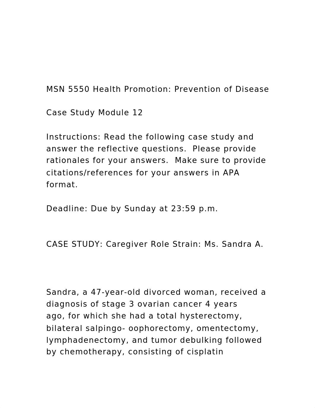 MSN 5550 Health Promotion Prevention of Disease  Case Study.docx_dheur7n1tzl_page2