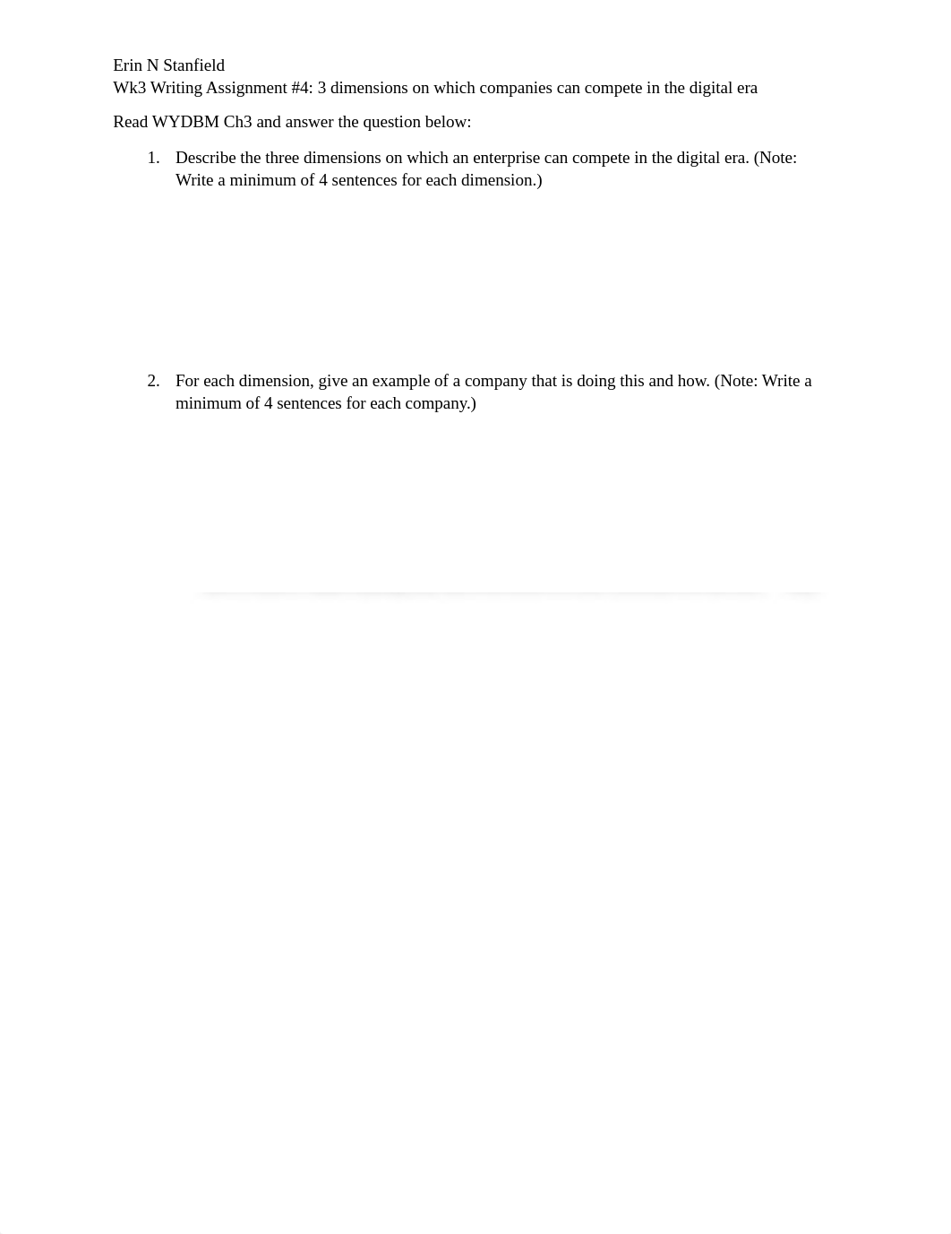 CIS601 Wk3 Writing Assignment 4 3 dimensions on which companies can compete in the digital era.docx_dhexaq36baq_page1