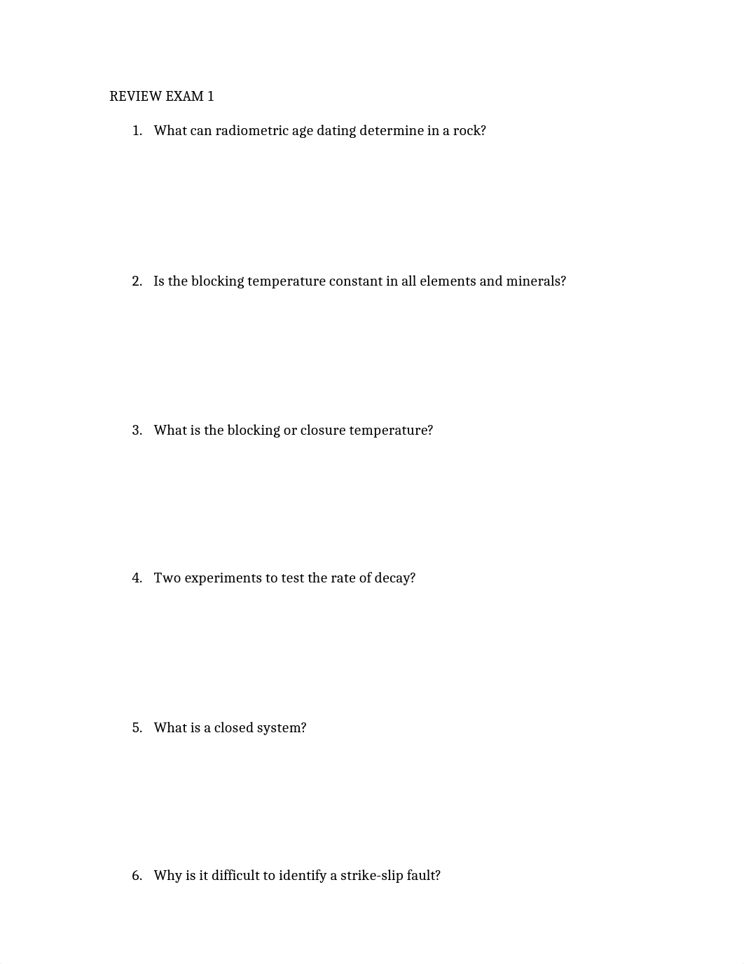 Exam 1 Review- Geol 170.docx_dheykq98v3c_page1