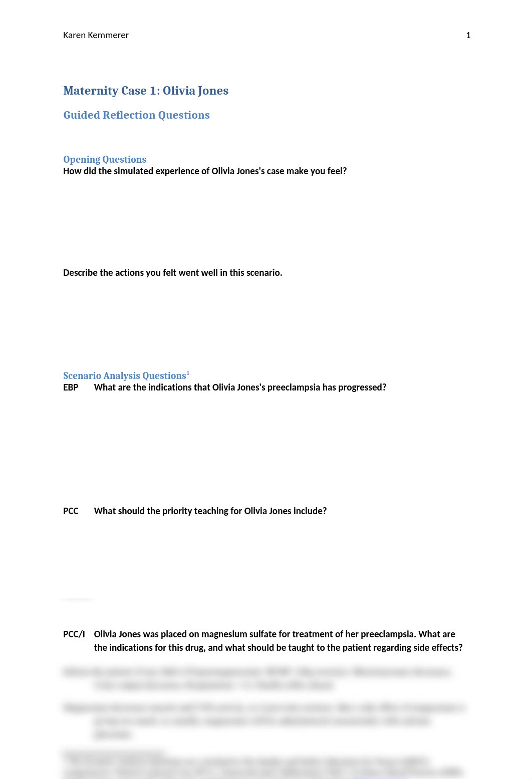 n234 OB clinical jones guided reflection.docx_dhf47vsibag_page1