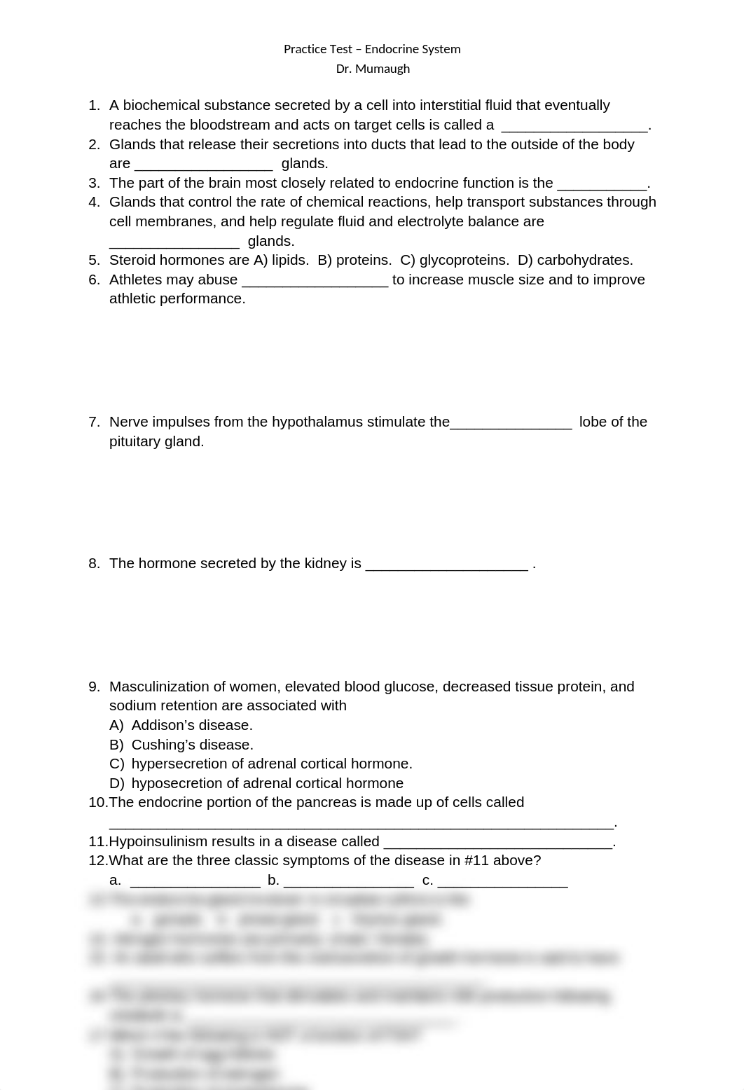 Practice Test - Endocrine System.docx_dhf7ttau6x8_page1