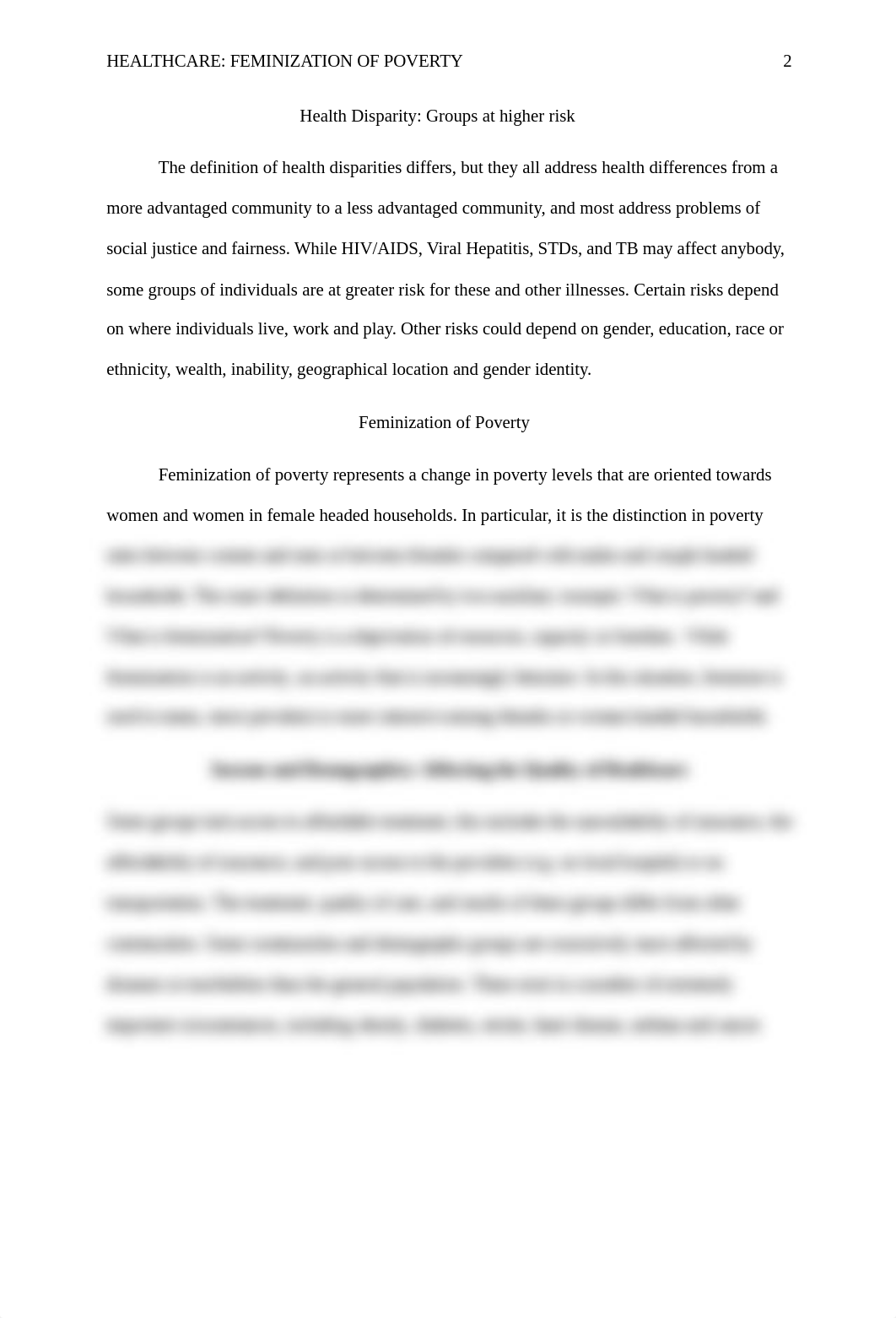 LP10.1 Assignment - Healthcare and the Feminization of Poverty - What examples have you observed.doc_dhf9s5j5vq7_page2