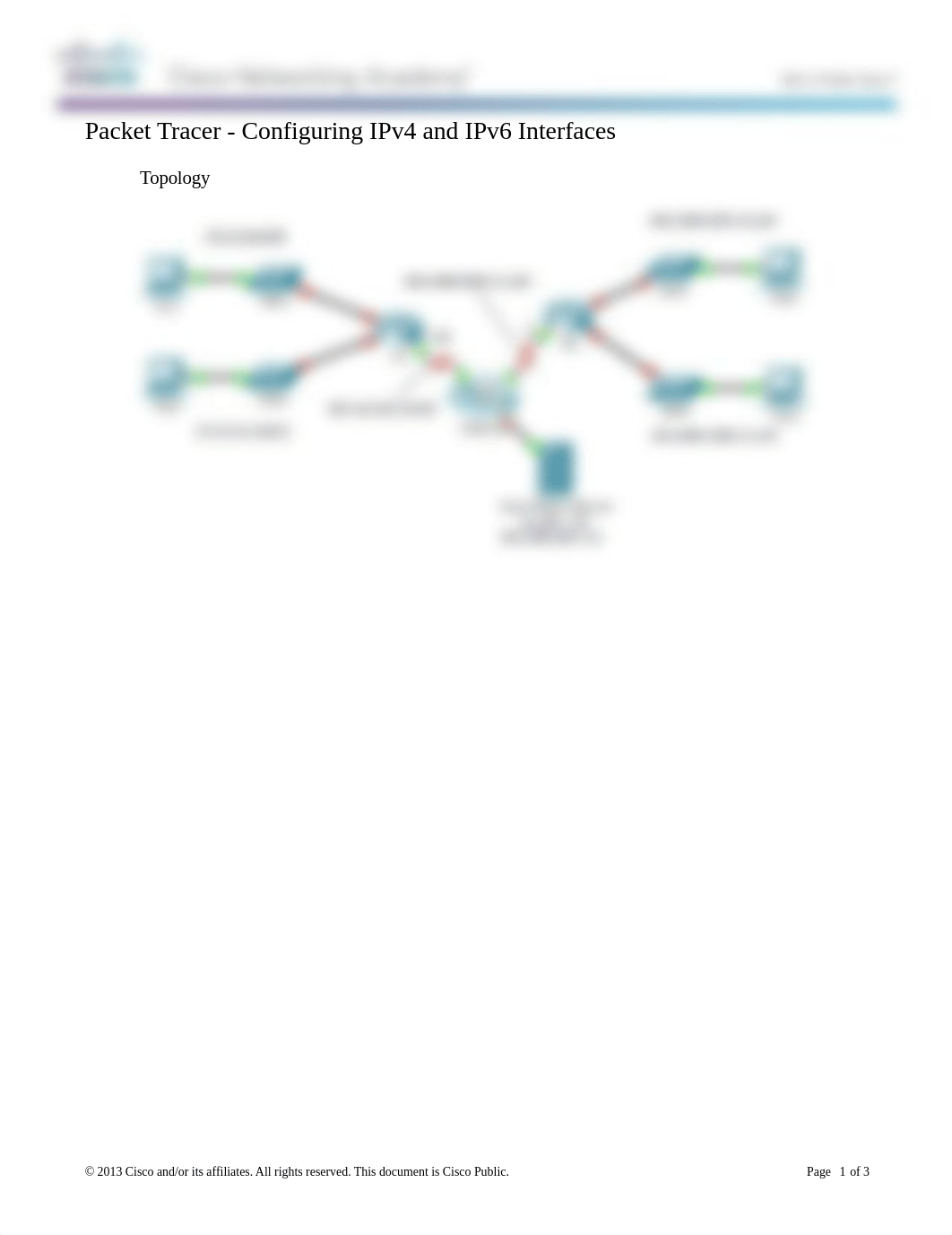 1.1.3.5 Packet Tracer - Configuring IPv4 and IPv6 Interfaces Instructions.docx_dhfc6x6j0h2_page1