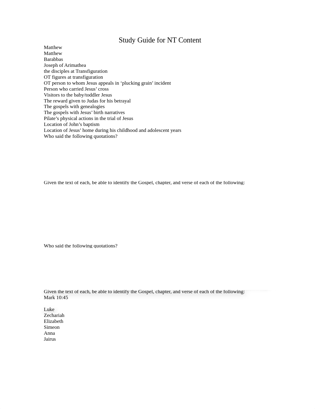 Study Guide for NT Content quizzes(1).docx_dhfhdzbaz0u_page1