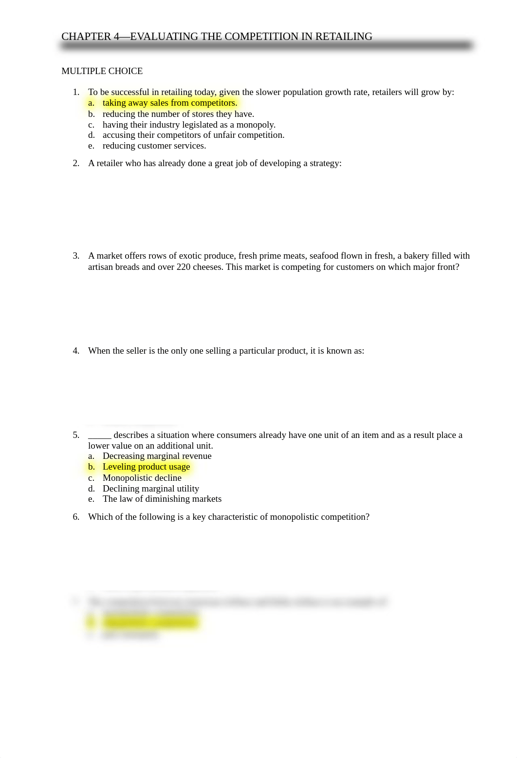 CHAPTER 4 QUIZ—EVALUATING THE COMPETITION IN RETAILING(1)_dhfi6vex1mq_page1