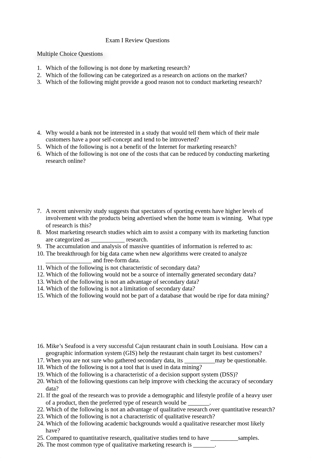 Exam I Spring 2020 review questions.docx_dhfu717sfpk_page1