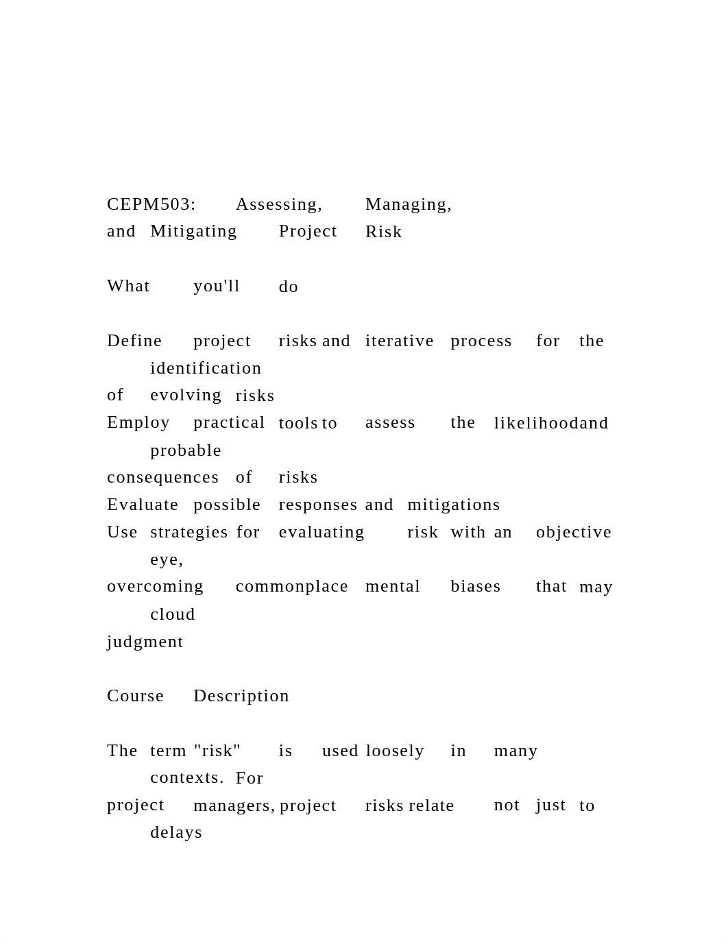 CEPM503Assessing,Managing,andMitigatingProjectRisk.docx_dhfxcwinb7r_page2