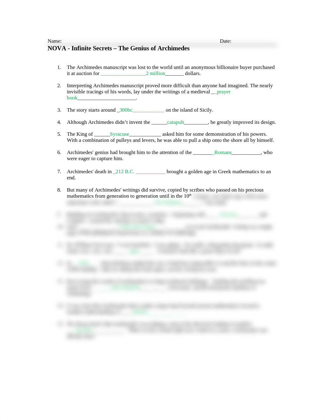 Nova Infinite Secrets - the Genius of Archimedes handout questions (1).docx_dhg1g28w6ms_page1