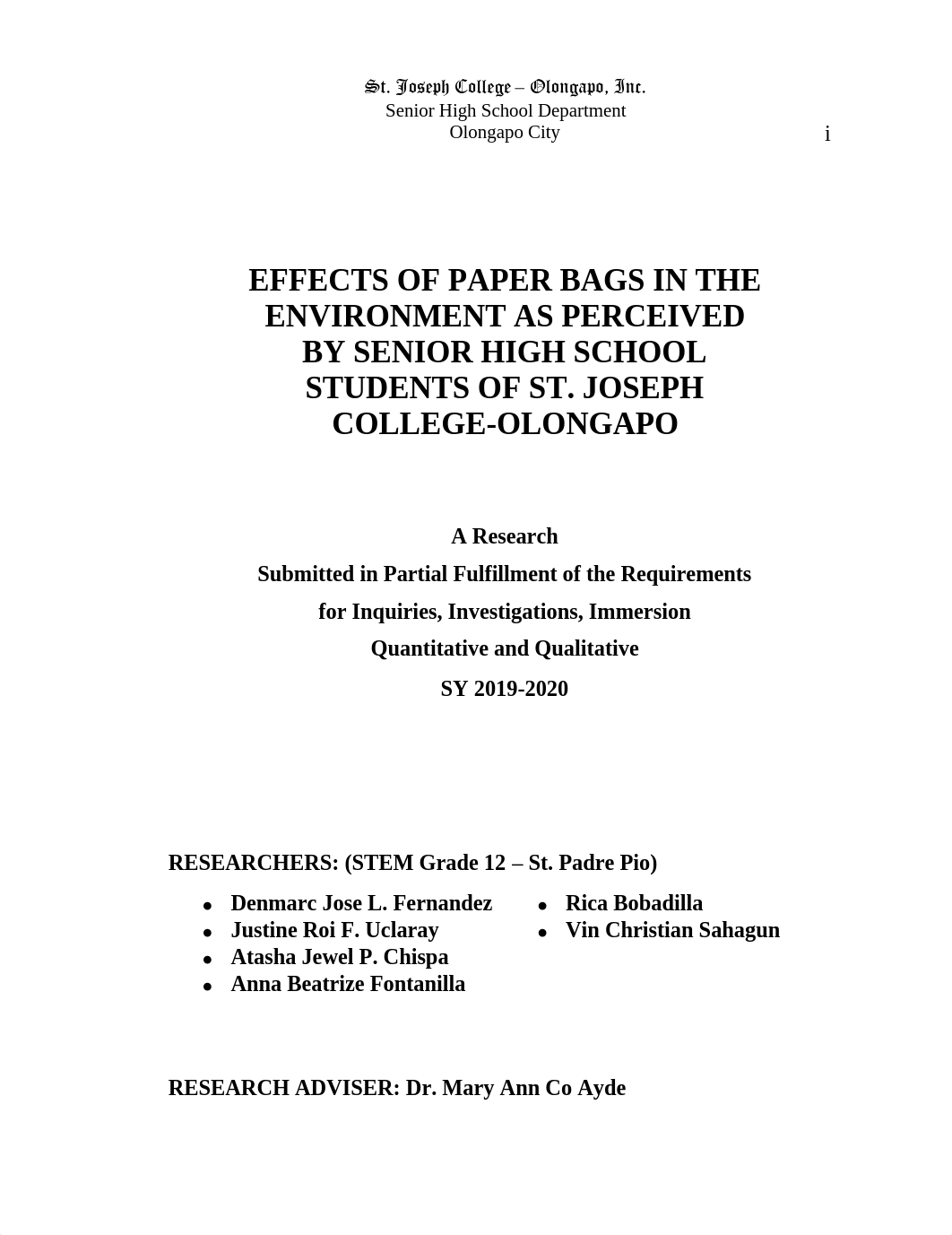 EFFECTS-OF-PAPER-BAG-IN-THE-ENVIRONMENT-AS-PERCEIVED-BY-SHS-SJCO-STUDENTS-FOR-DEFENSE-RESEARCH-PAPER_dhg3j7768m9_page1