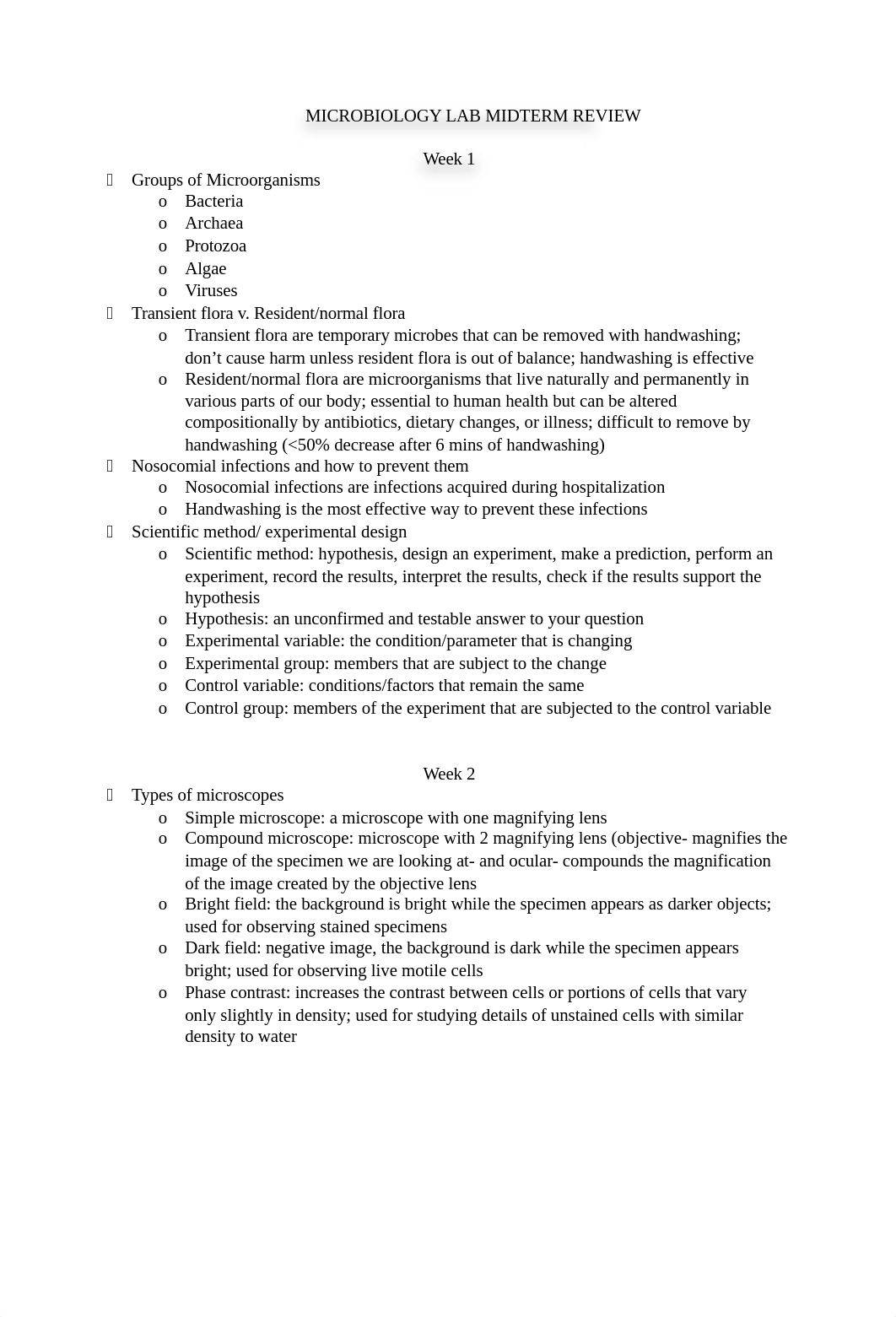 MICROBIOLOGY LAB MIDTERM REVIEW.docx_dhg9idfn07q_page1