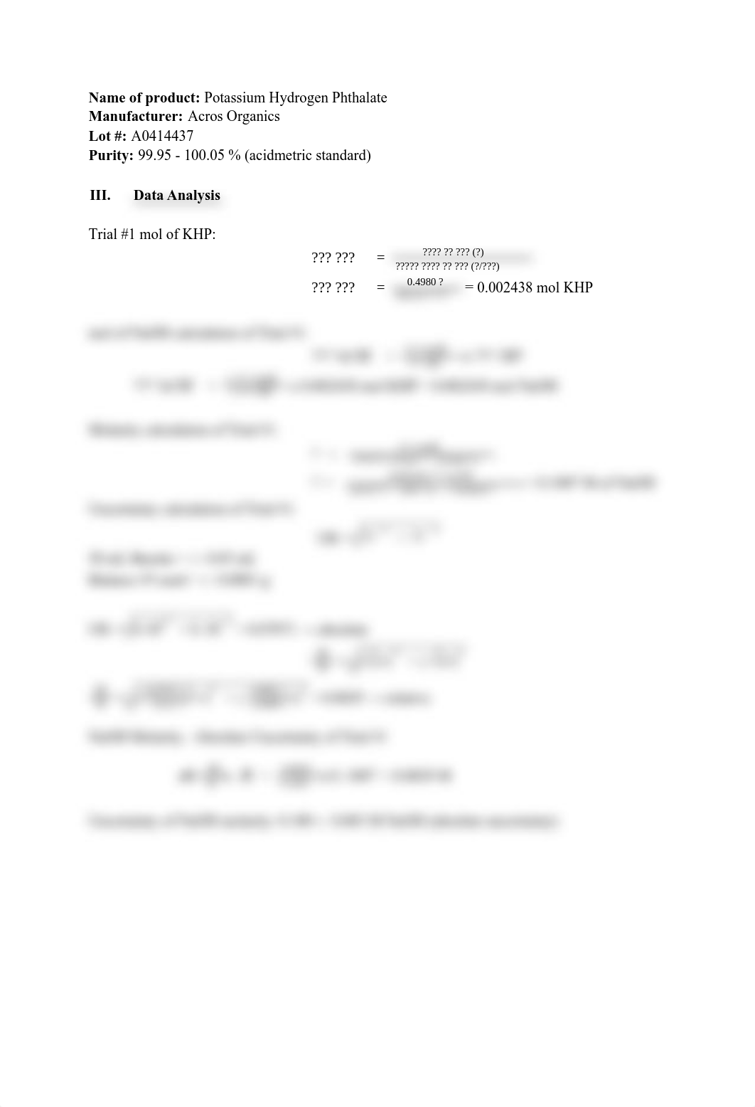 Laboratory #4_ Standardization of 0.1 M Sodium Hydroxide (NaOH) solution with Potassium Hydrogen Pht_dhgby21mwyx_page3