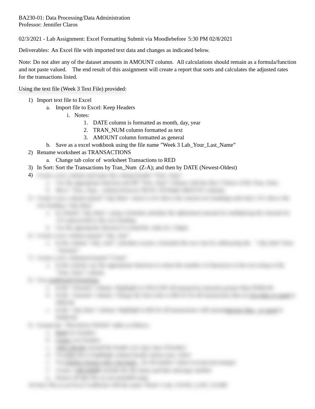 Lab assignment - EXCEL Formatting SP21.pdf_dhgl82ezvcm_page1