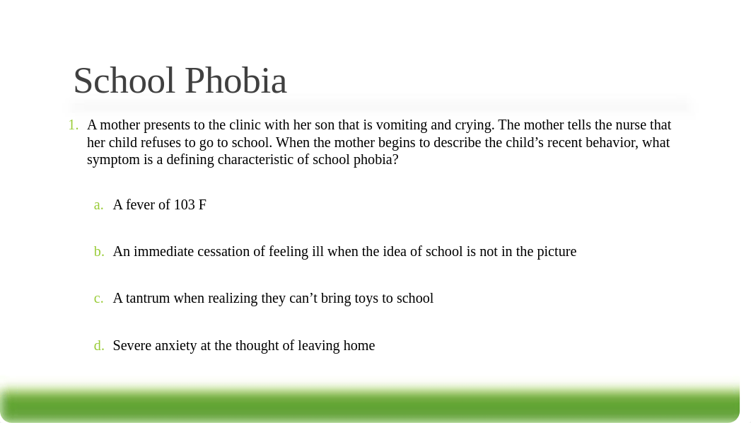 Peds NCLEX Questions South Lake.pptx_dhgrbflekey_page2