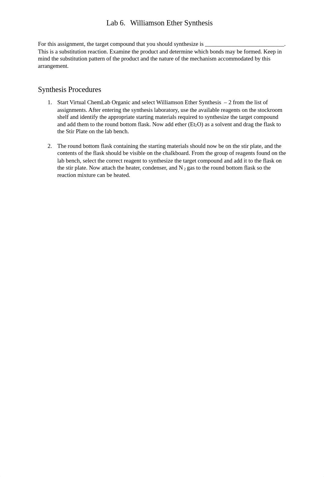 Lab 6.  Williamson Ether Synthesis.pdf_dhgs8dv1t0h_page1