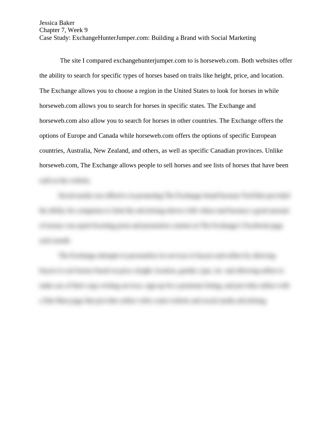 ExchangeHunterJumper.com Building a Brand with Social Marketing Case Study Chapter 7 Week 9.docx_dhhc6tsyyz8_page1