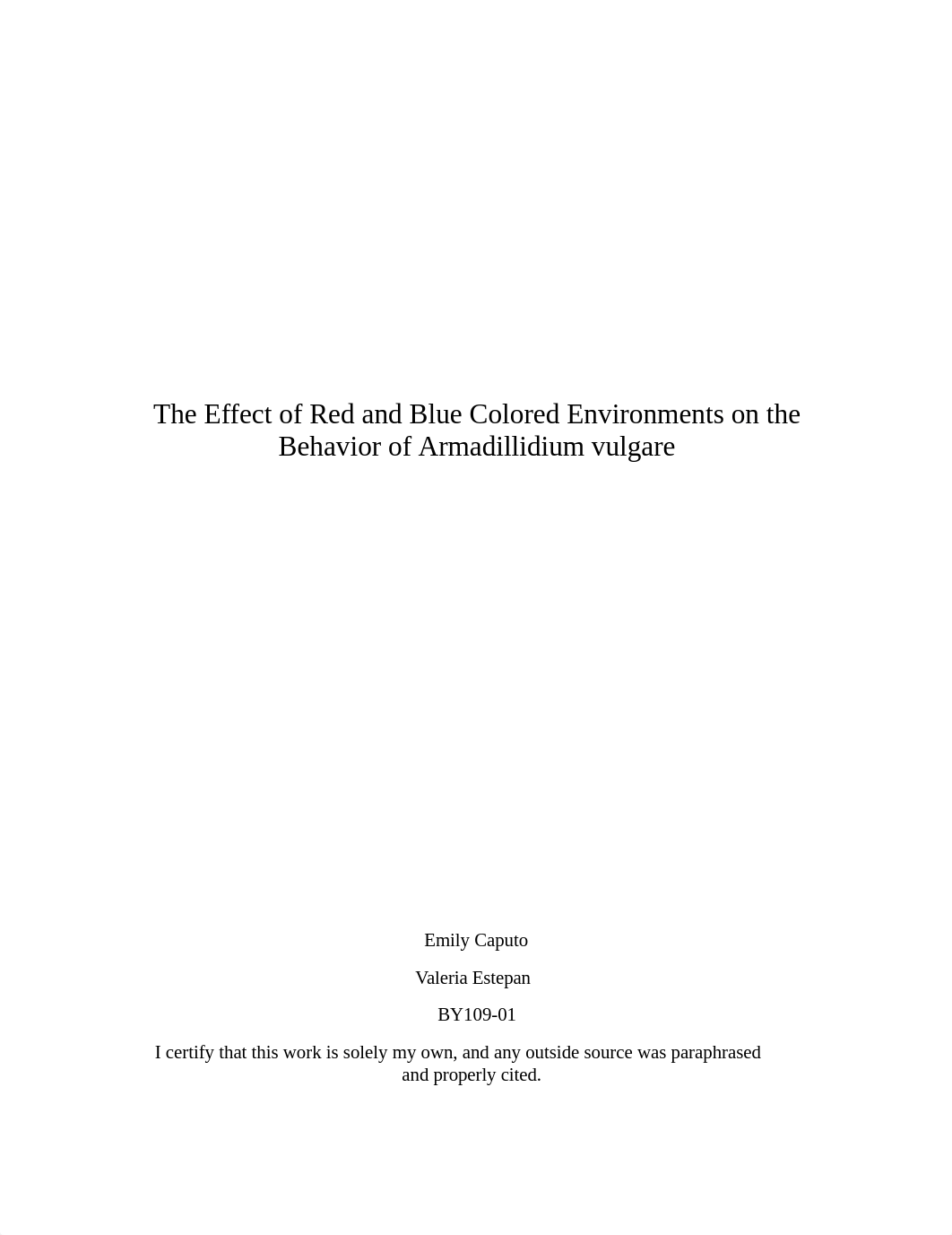 The Effect of Red and Blue Colored Environments on the Behavior of Armadillidium vulgare.docx_dhhdmnsg2ht_page1