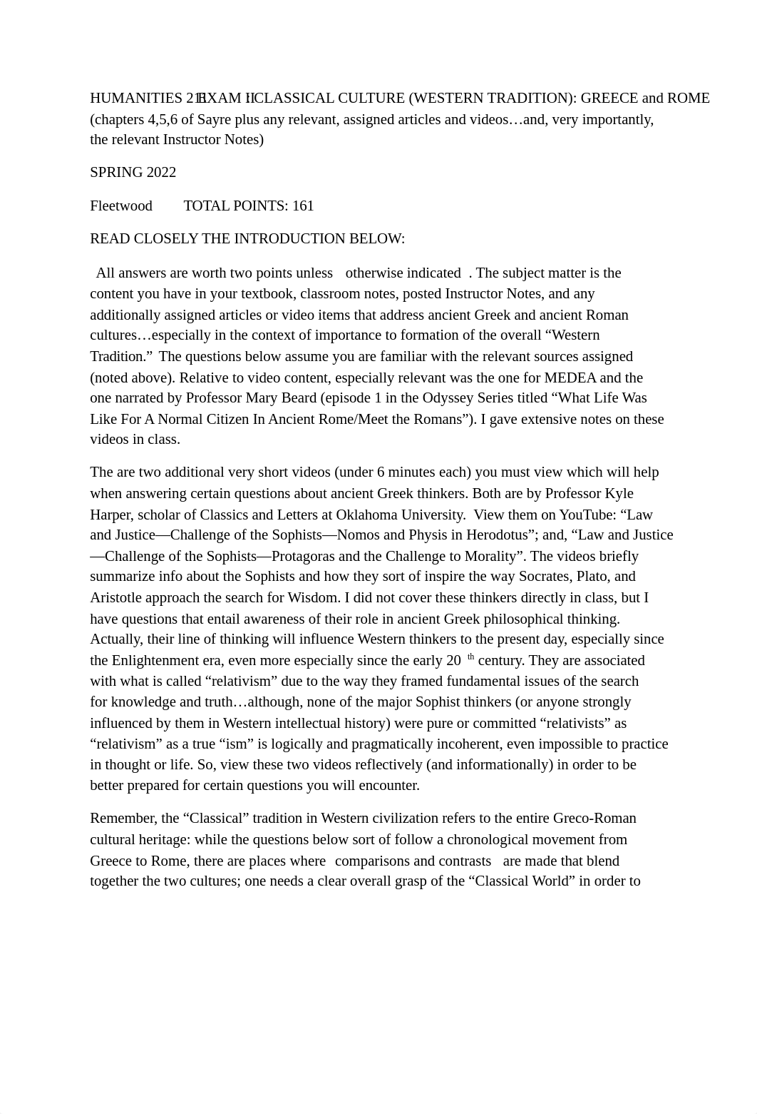 UTF-8''HUMANITIES%20211%20EXAM%20II%20CLASSICAL%20CULTURE%20GREECE%20and%20ROME%20SPRING%202022.docx_dhhigvvqxp6_page1