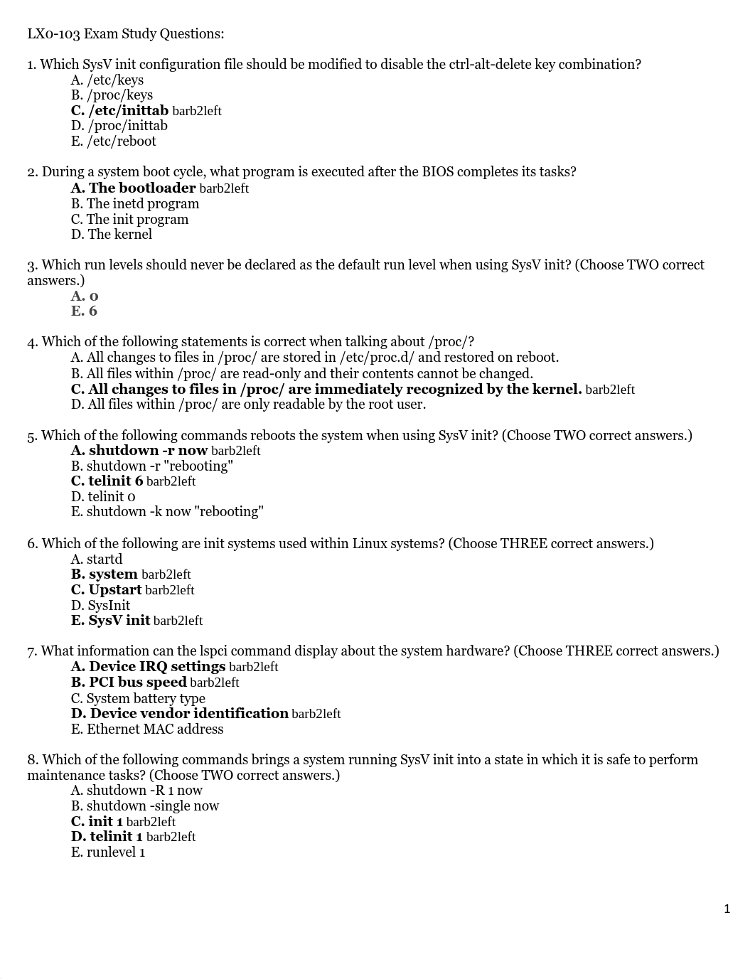 LX0-103 Exam Study Questions_dhhk3268bsb_page1