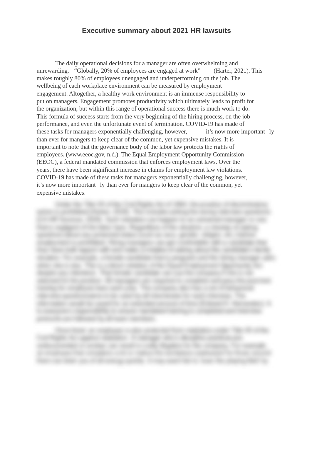 Executive summary about 2021 HR lawsuits.pdf_dhhp1fq99v5_page1