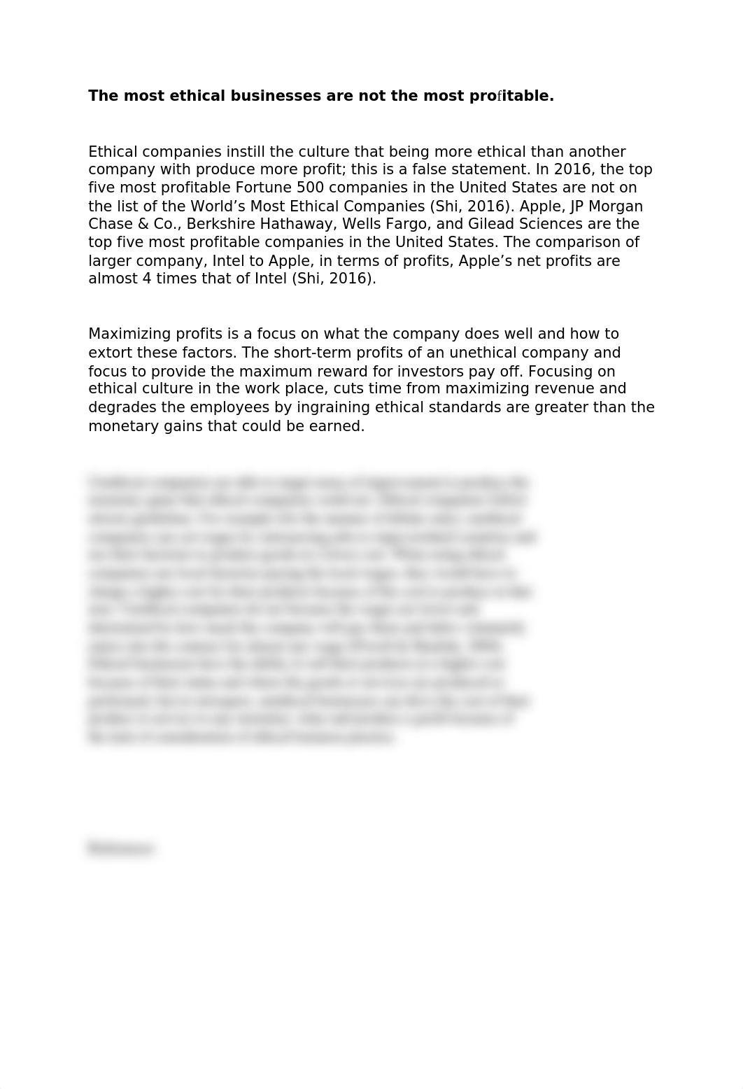 MBA527 Unit 1 Discussion  The most ethical businesses are not the most profitable_dhhpe1vlpae_page1