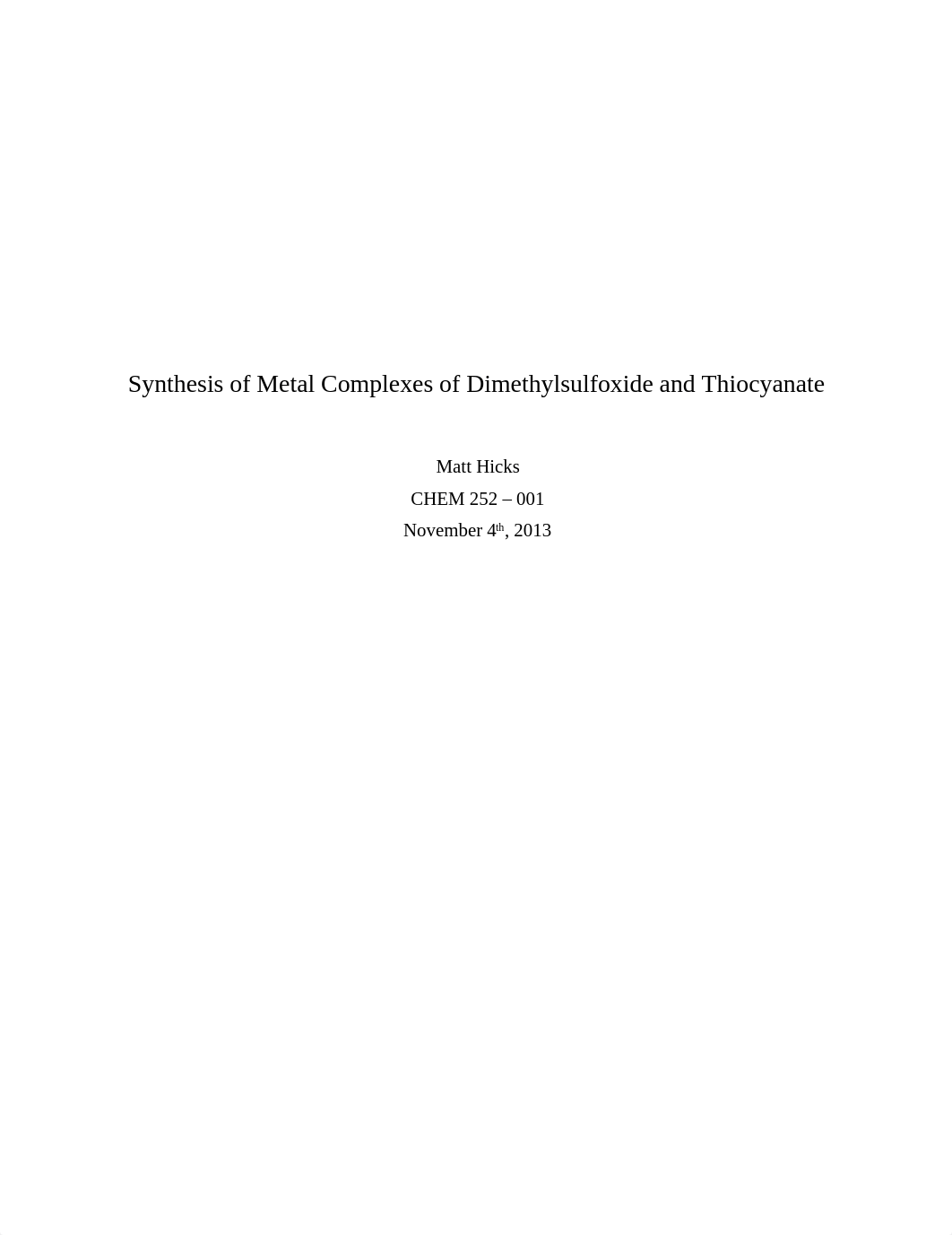 9 - Synthesis of Metal Complexes of Dimethylsulfoxide and Thiocyanate_dhhtohmz845_page1