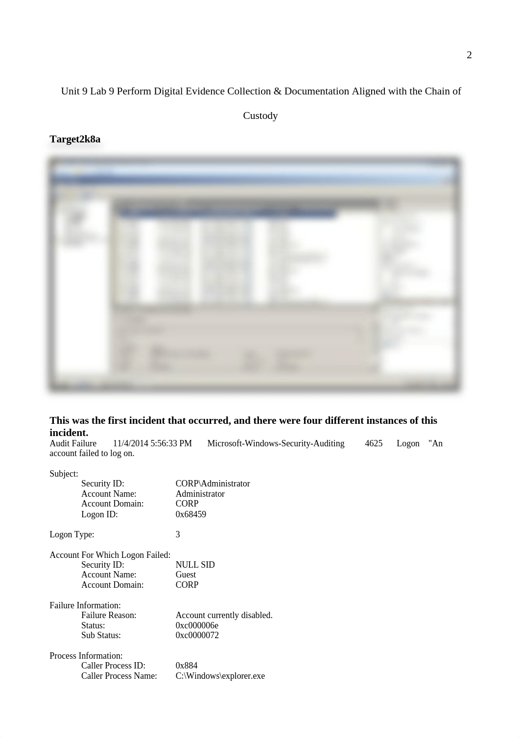 Unit 9 Lab 9 - Perform Digital Evidence Collection & Documentation Aligned with the Chain of Custody_dhhv2vaxt61_page2