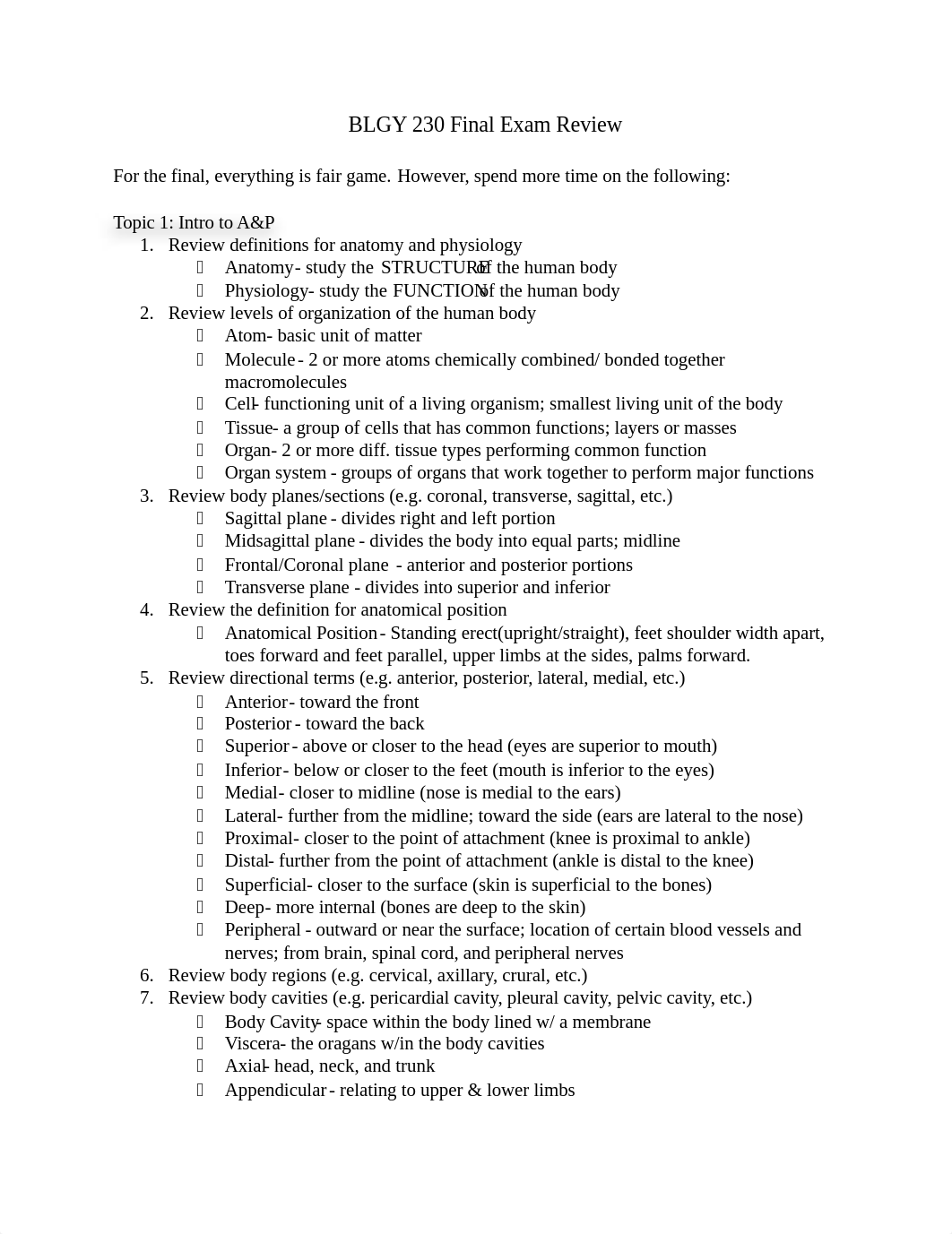 BLGY 230 Final Exam Study Guide.docx_dhhycmh77qx_page1