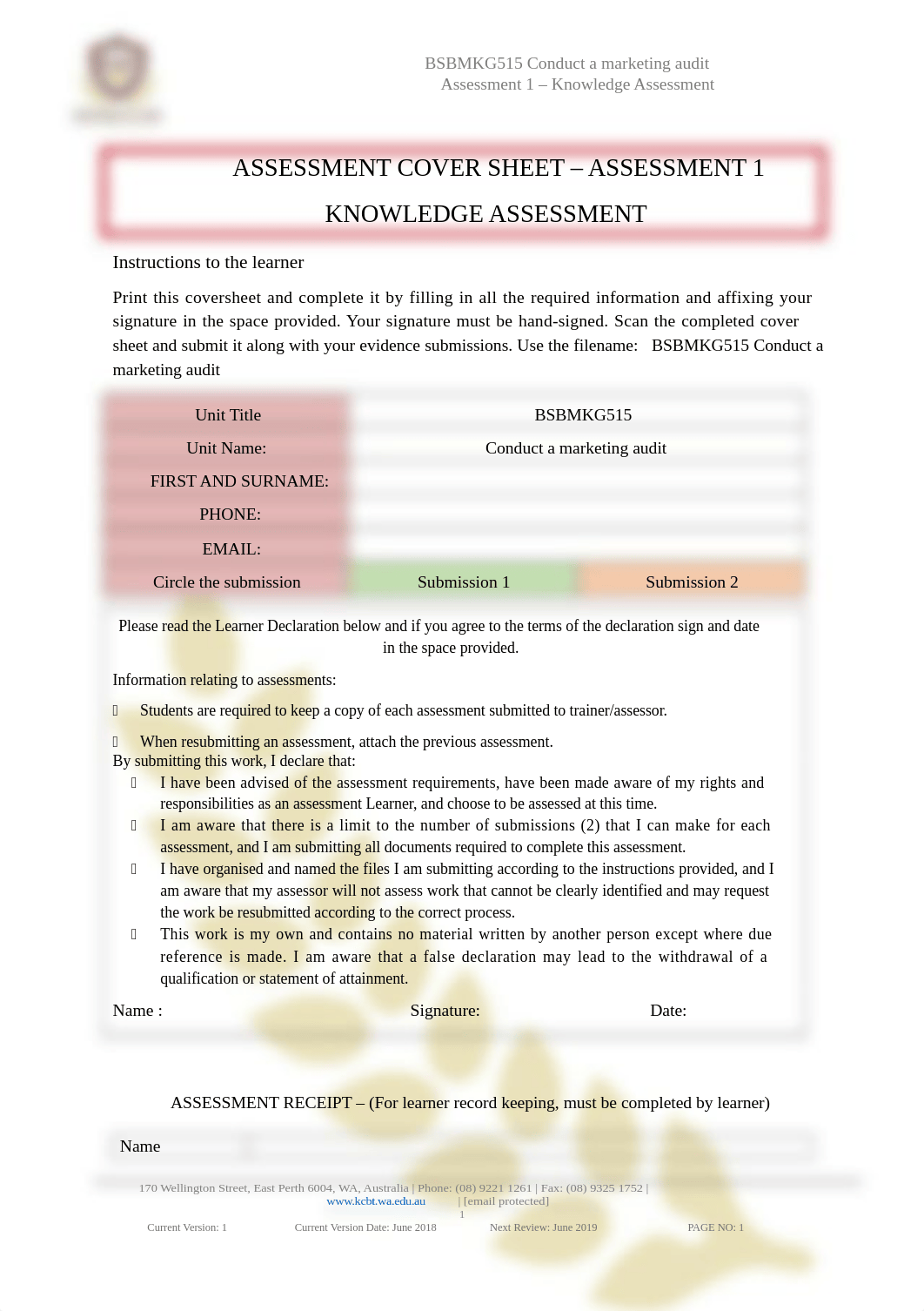 BSBMKG515 Assessment  1 V1.docx_dhi7ghcne2s_page1