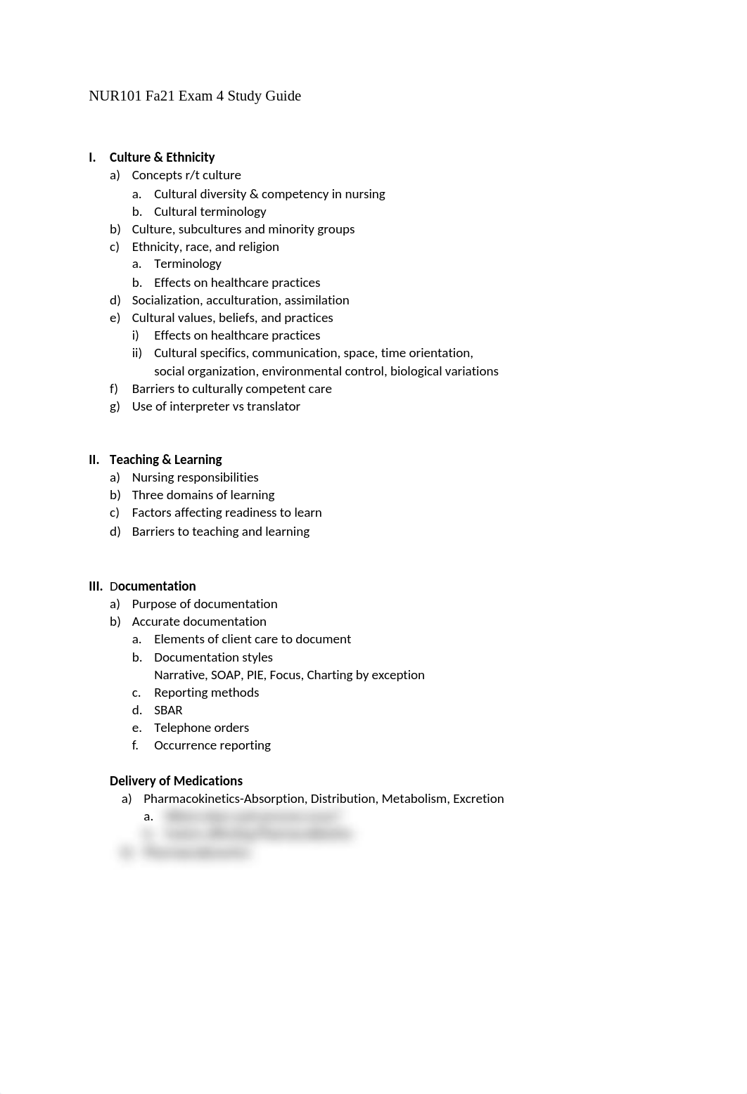 Nur101 Fa21 Exam 4 Study Guide(1).docx_dhikd933wc8_page1