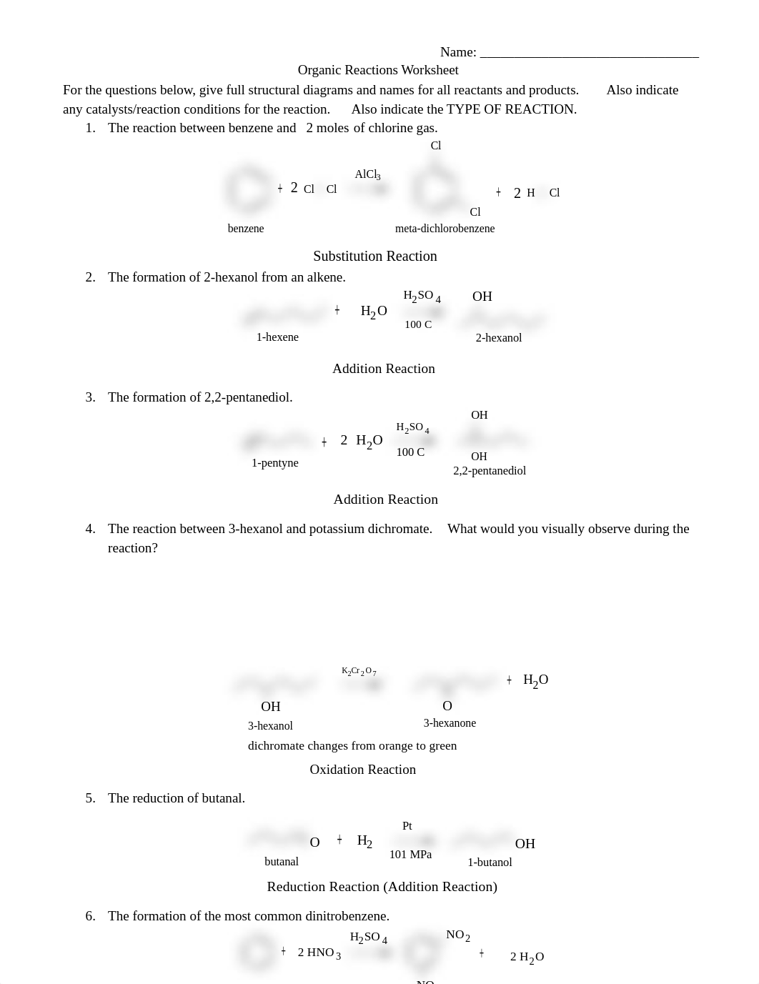 Organic Reactions Worksheet answers.doc_dhipzibruqk_page1