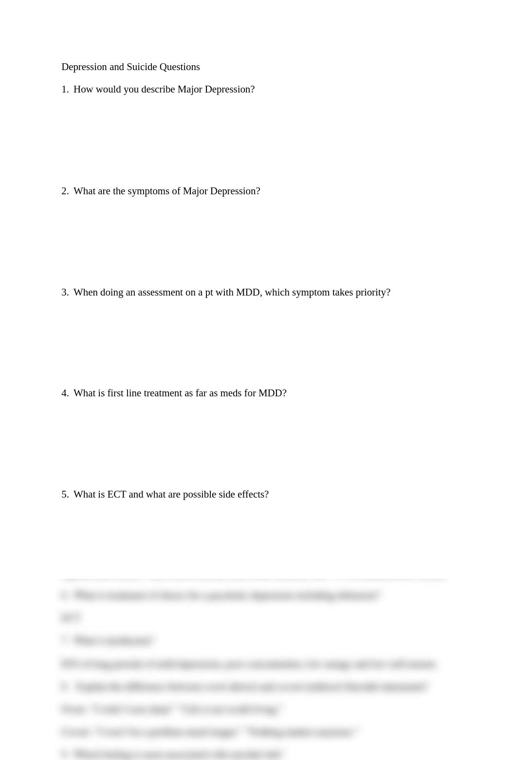 Depression and Suicide Questions.docx_dhjcvk8nbym_page1