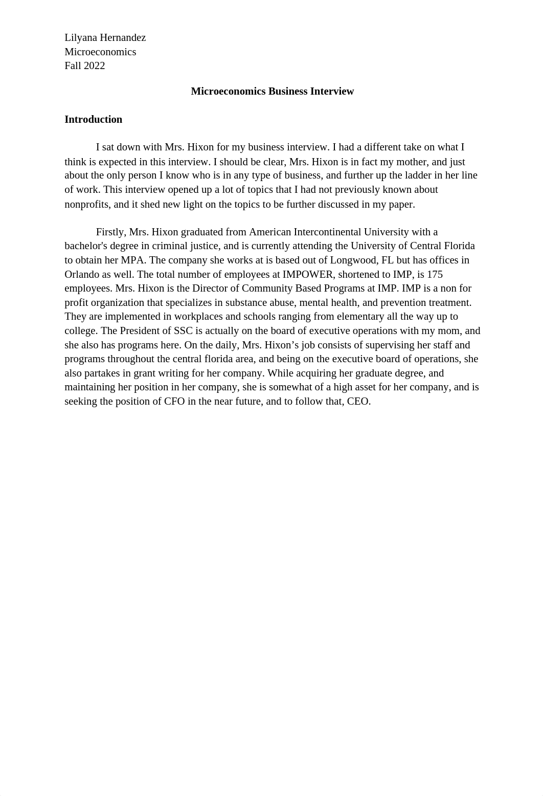 Microeconomics Business Interview.docx_dhk0g7cg9m3_page1