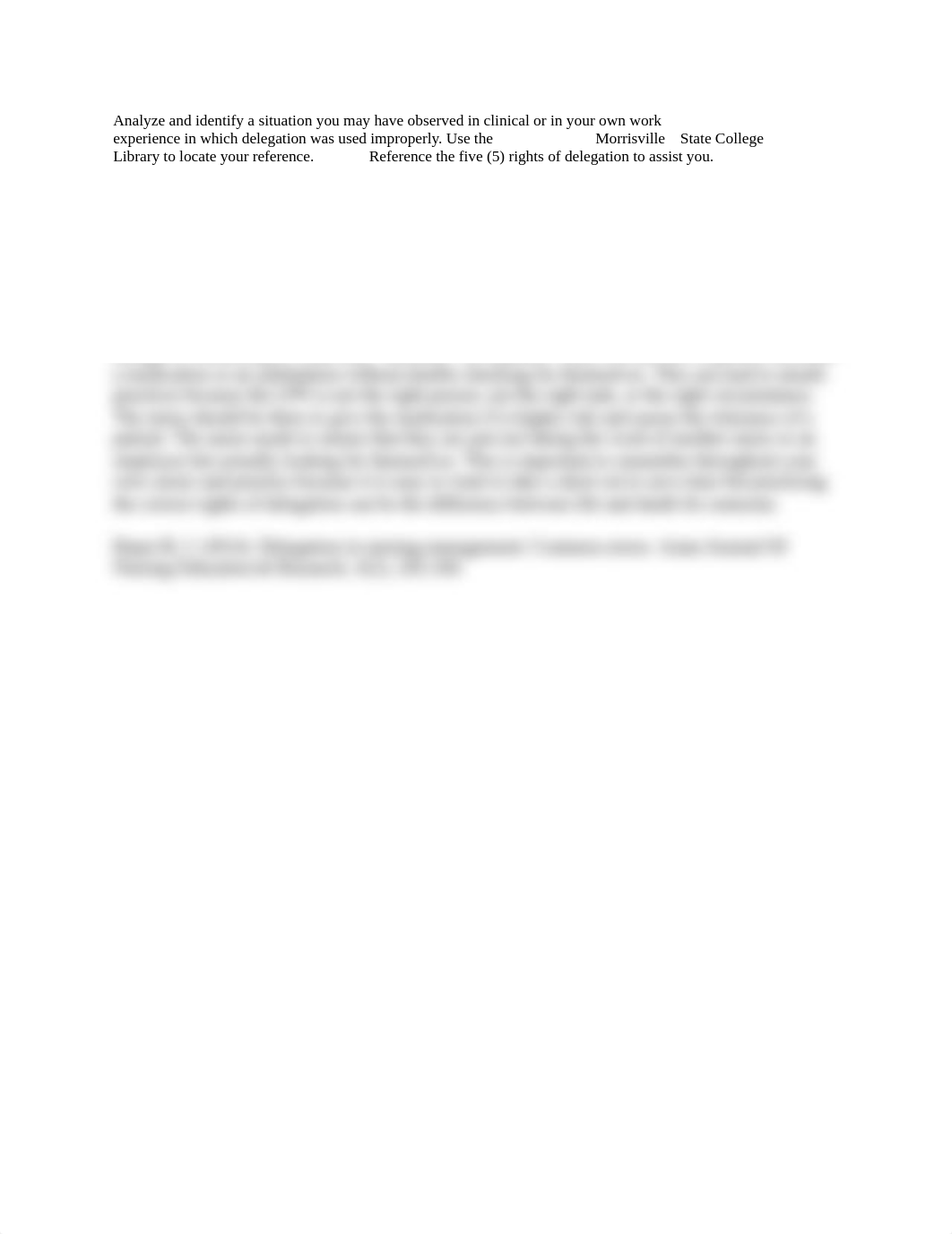 Analyze and identify a situation you may have observed in clinical or in your own work experience in_dhk2ohb9pea_page1