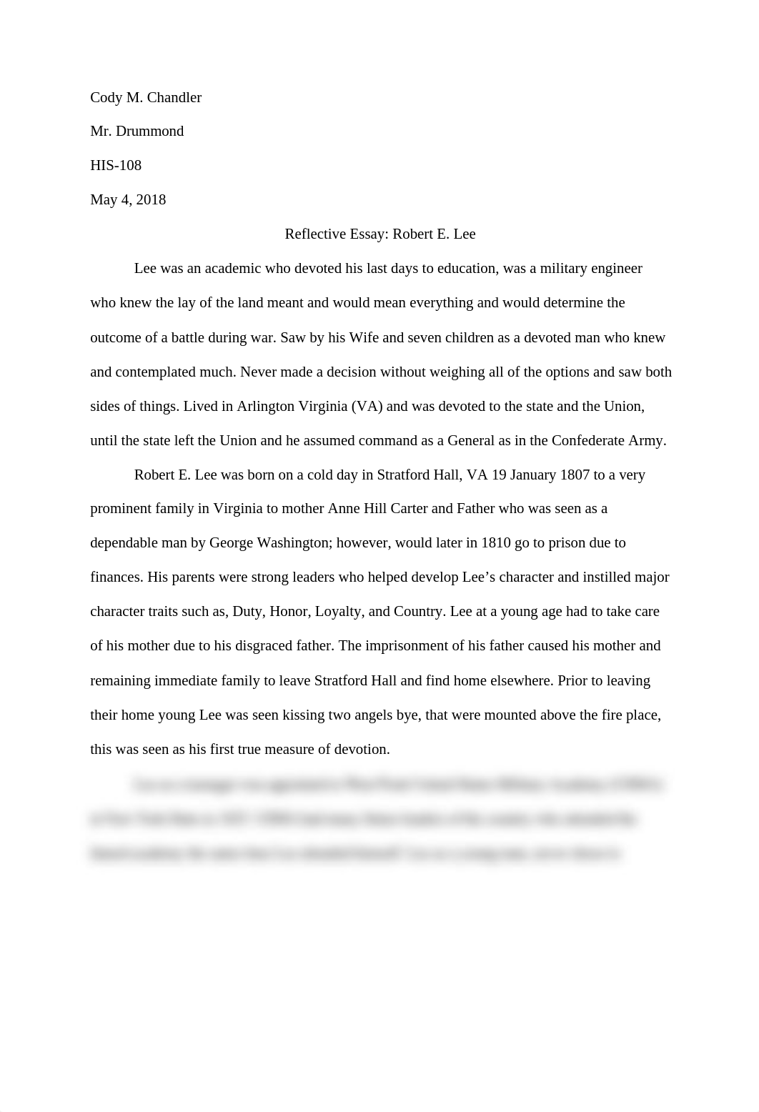 Reflective Essay Robert E. Lee.docx_dhkdijxgone_page1