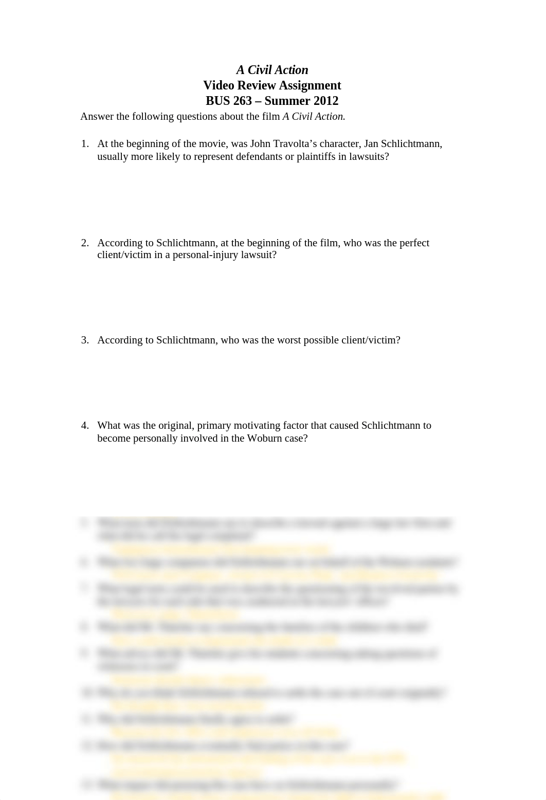 BUS 263 A Civil Action review questions(1).docx_dhkmxusnfhe_page1