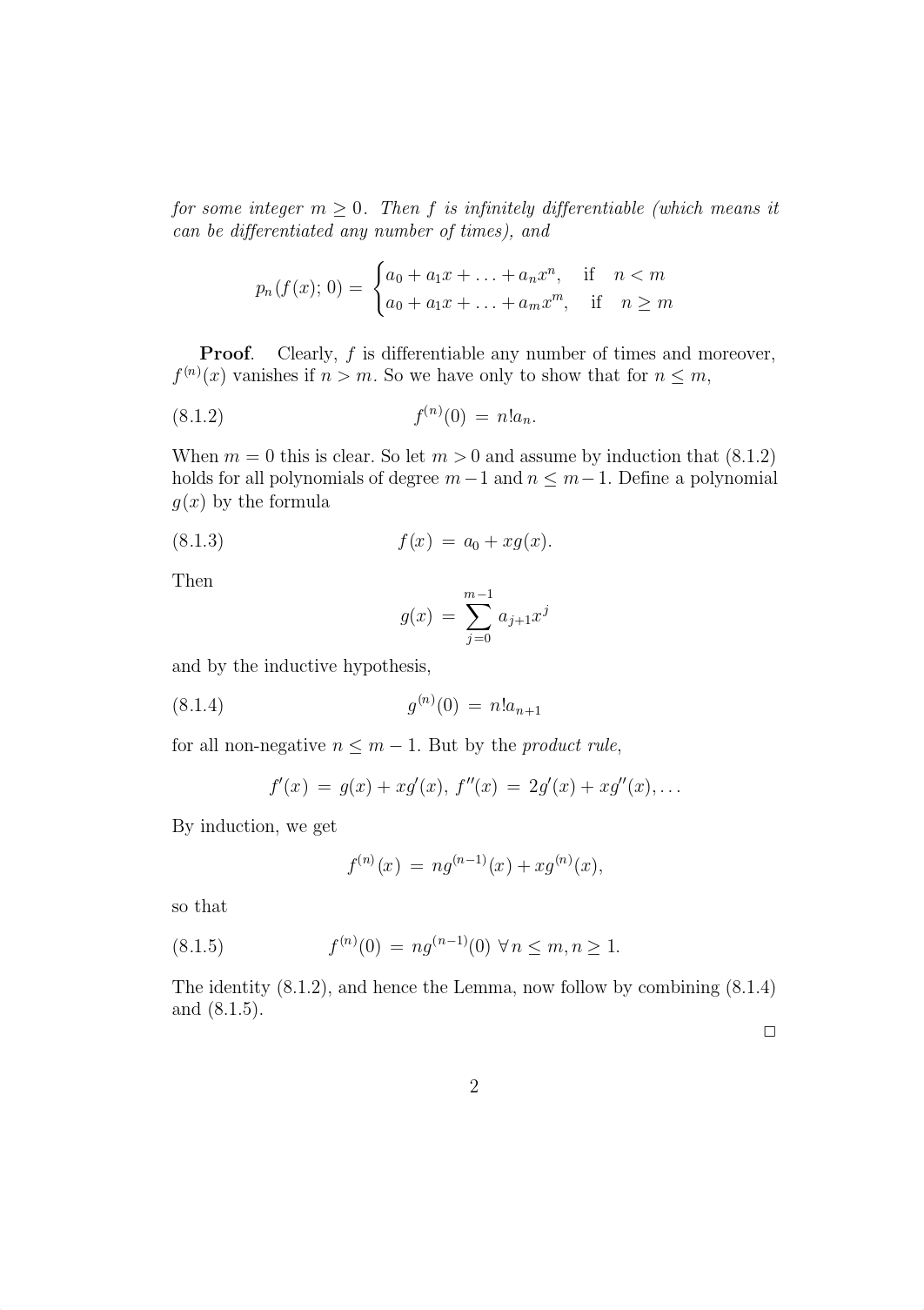 8 Approximations, Taylor Polynomials and Taylor Series notes_dhkod5c2c9e_page2