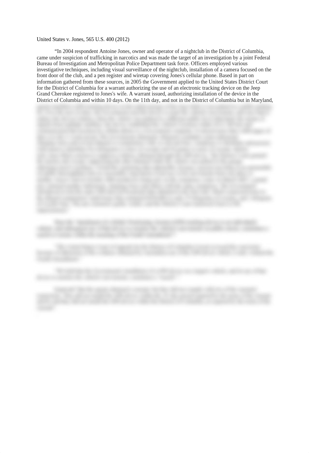 united states vs jones.docx_dhkualgh9a9_page1