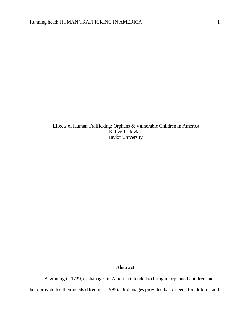 Human Trafficking in America and the Effect on Orphans (2).docx_dhkwakjuy5j_page1