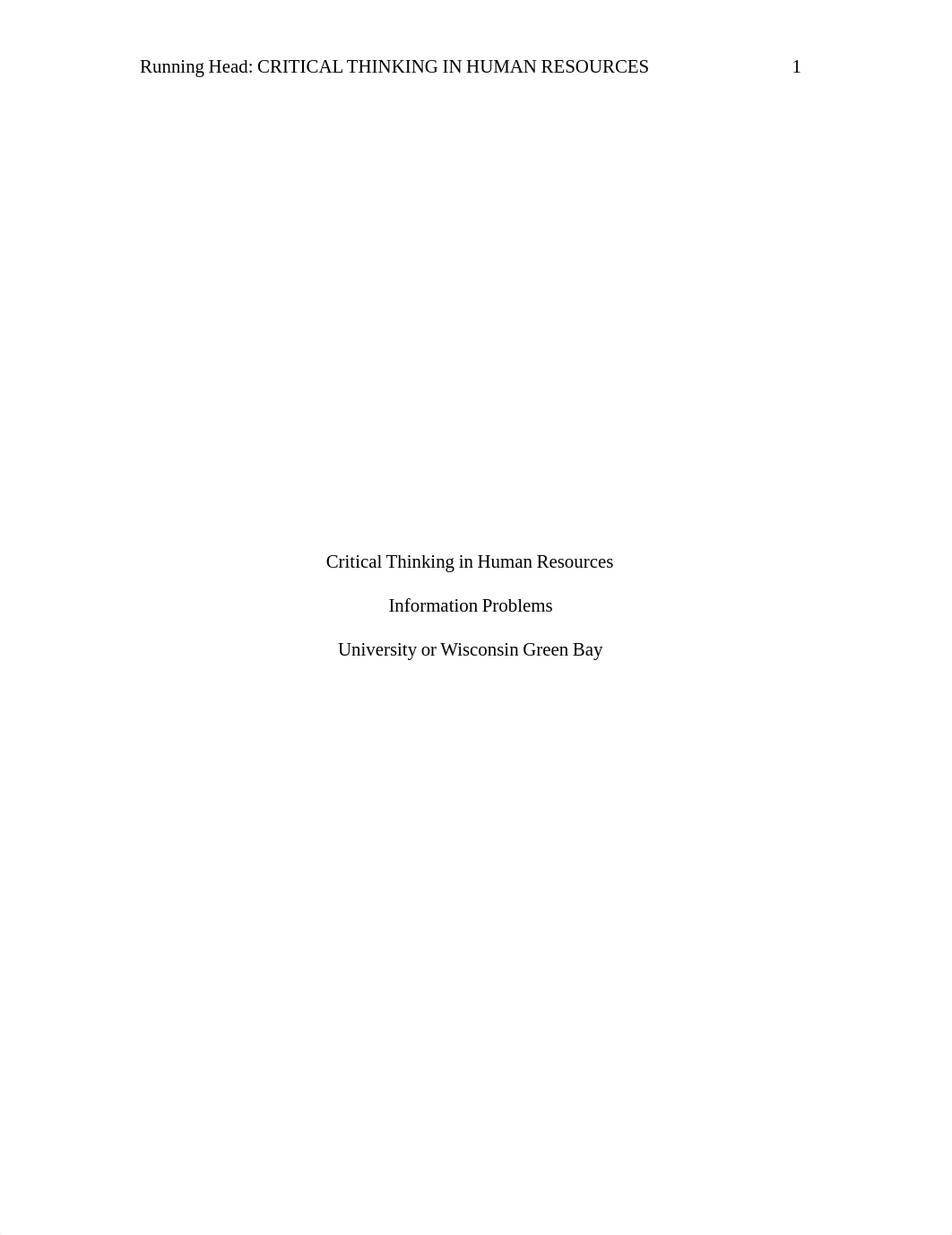 Info Sci 210 Final Paper on Critical Thinking in Human Resources_dhkx0au6juo_page1