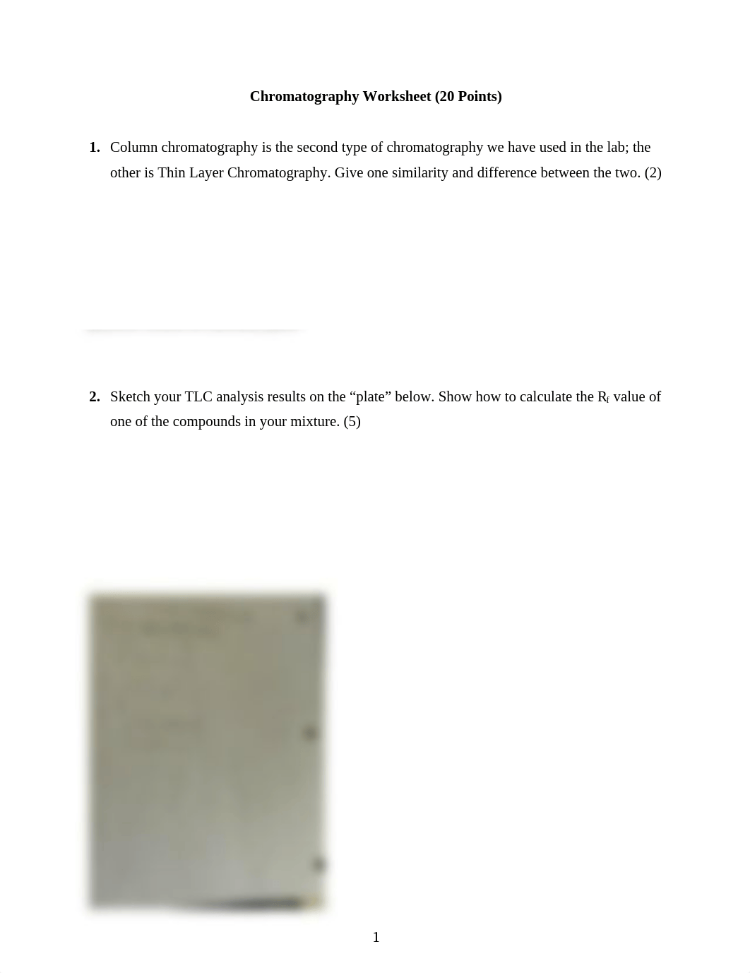 Column Chromatography Worksheet.docx_dhl3d4oir8f_page1