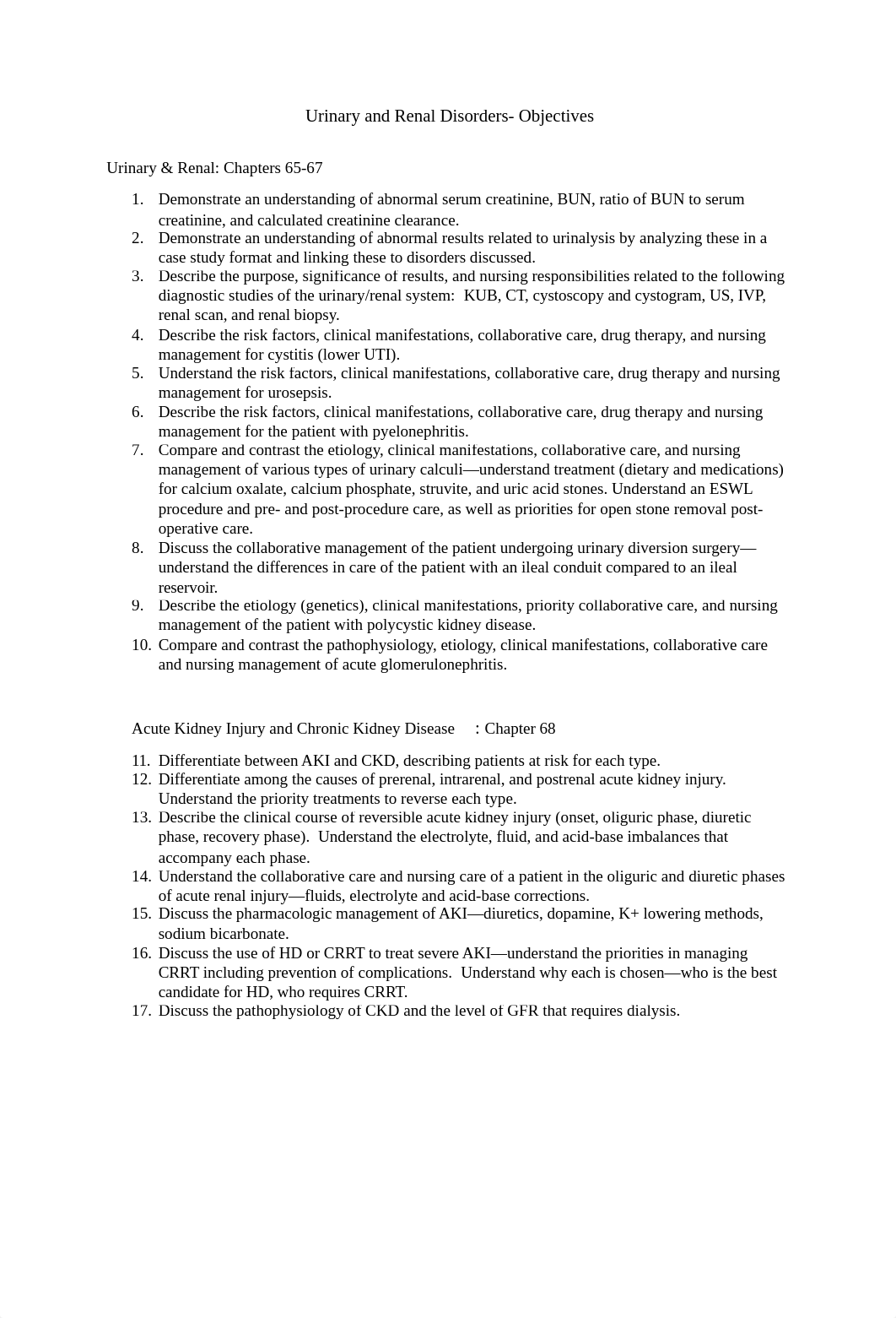 Renal -UT Disorders & imm.-inf Exam Objectives & Class Schedule 2017 hybrid-2.docx_dhlctfrpufq_page1