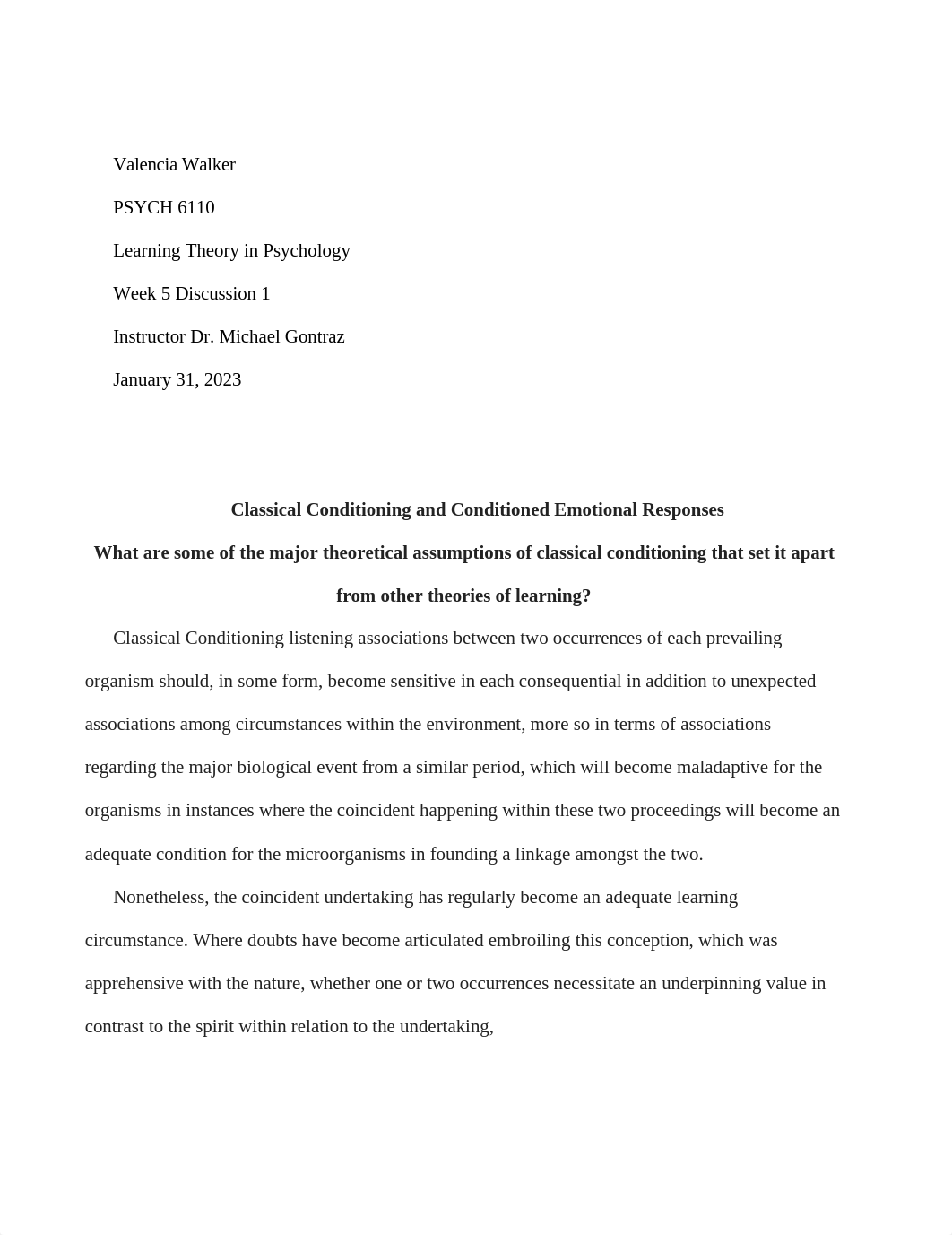 PSYCH 6110 Learning in Theory in Psychology Week 5 Discussion Board One.docx_dhlerqi7dkf_page1