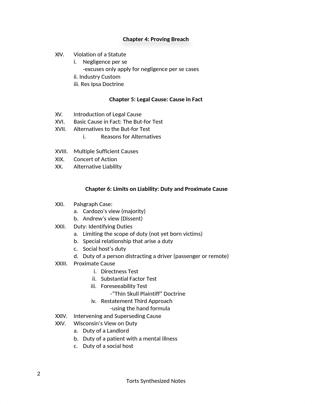 Torts Synthesized Notes.docx_dhlt2sqdssu_page2