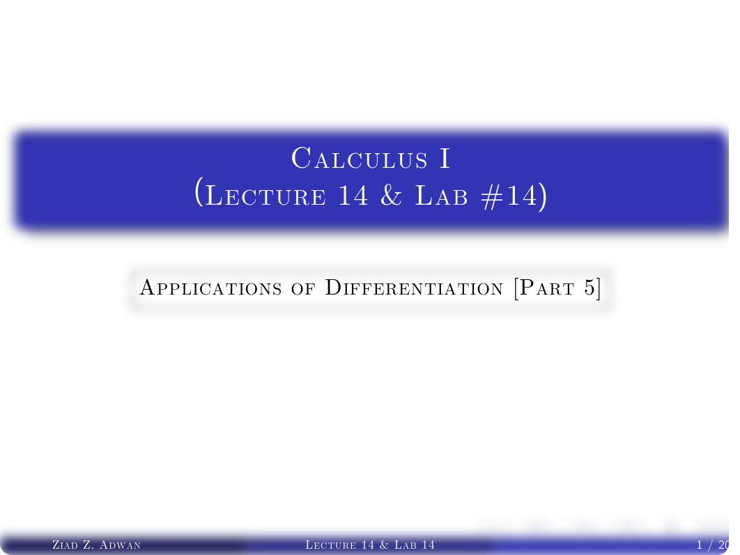 Lecture 14 & Lab 14 (Applications of Differentiation)[Part 5](1)_dhm1d2actp7_page1