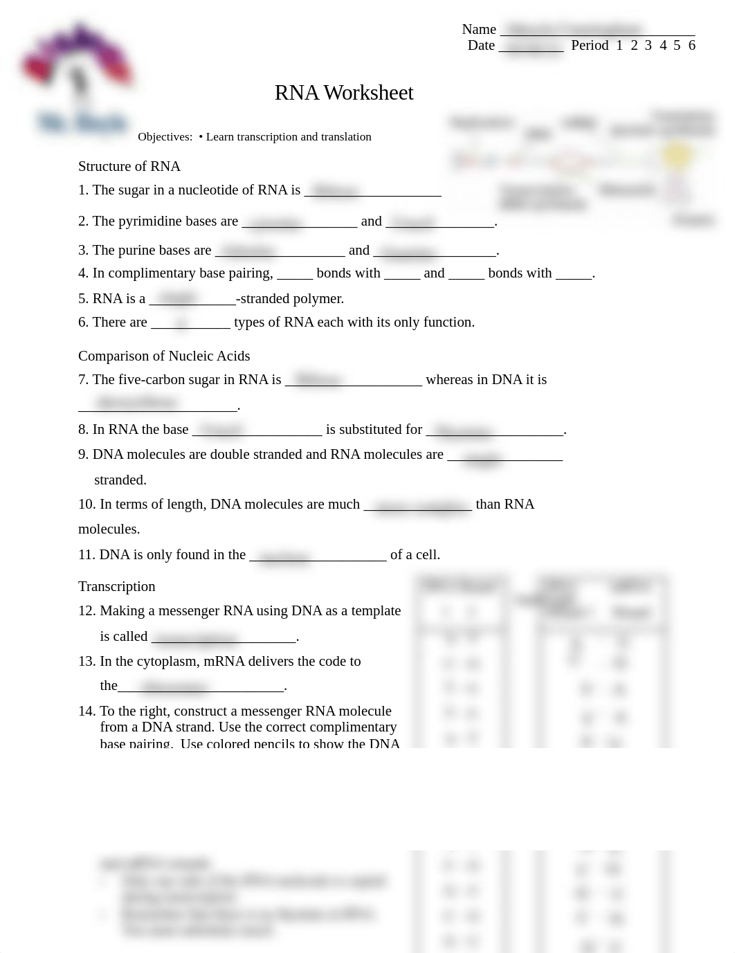 Kami Export - Jakayla Cunningham - RNA worksheet 2021.pdf_dhmdsk4g5vb_page1