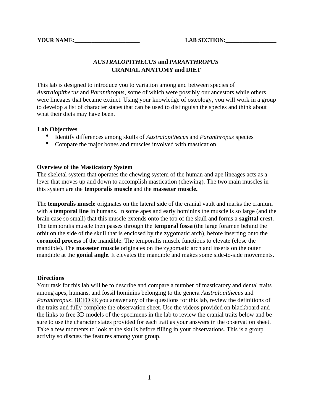 Australopithecus and Paranthropus Lab Activity- Student Sp2020.docx_dhmee8jf8ij_page1