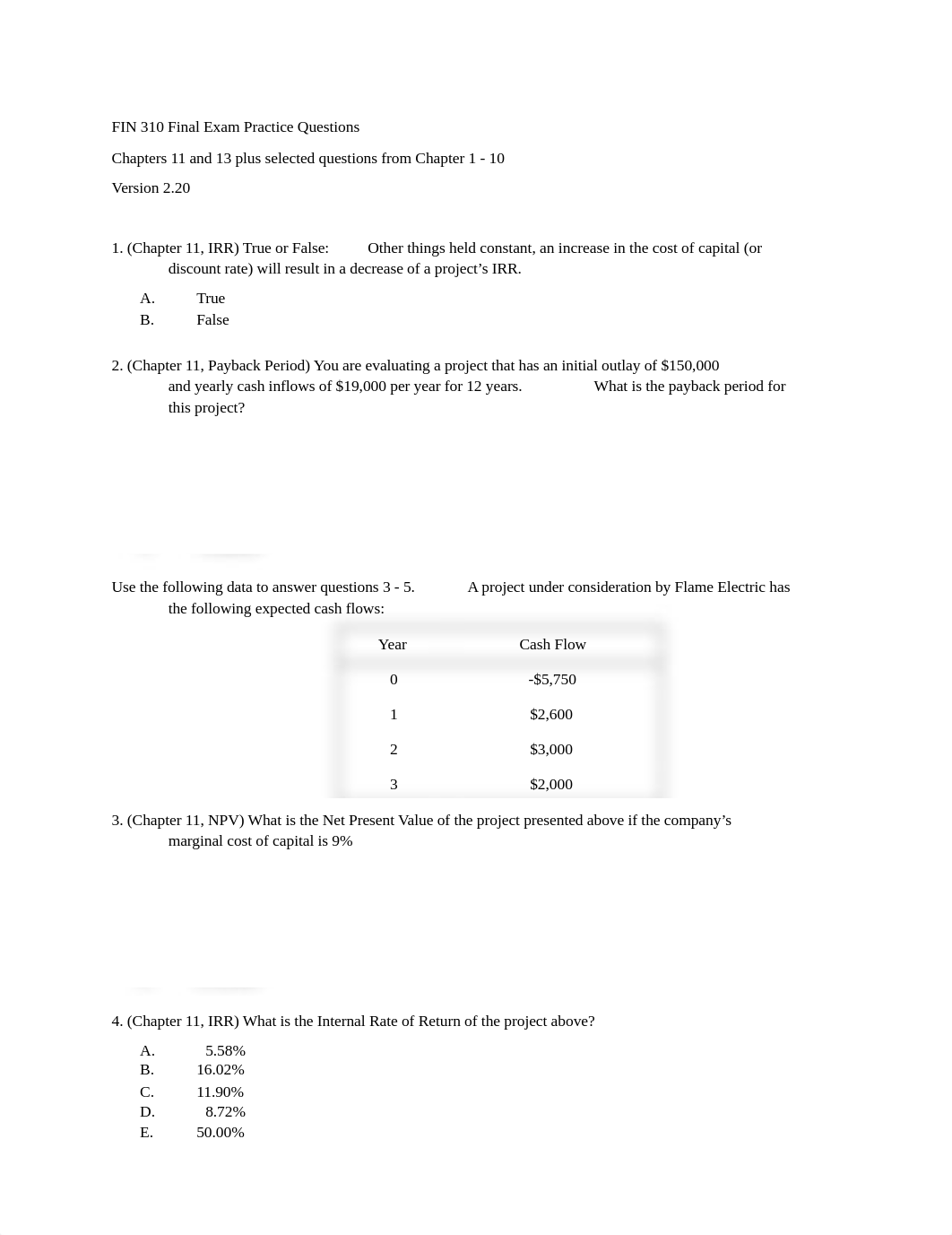 Fall 2020 Ex 4 Practice Questions 10, 13 + Old.pdf_dhmieqcno8q_page1